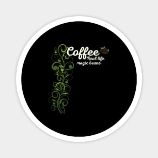 Magic Beans - Kaffee Genuss Bohnen Ranke Magnet